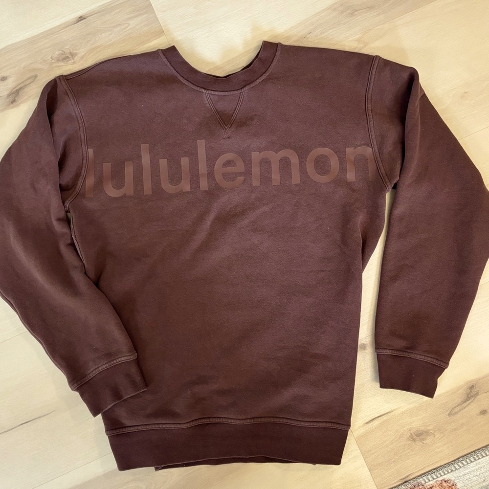 Lululemon scuba crew neck sweatshirt, graphic